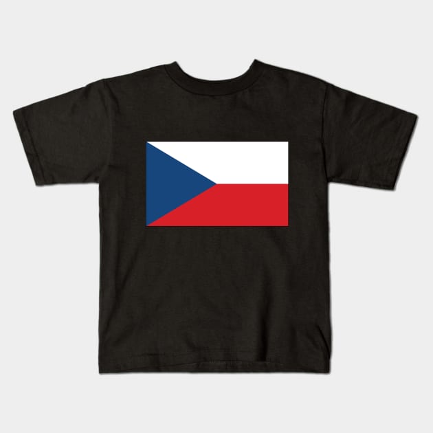 Czech Republic Kids T-Shirt by Wickedcartoons